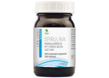 Spirulina Mineralkomplex, hefefrei (250 Tabletten)
