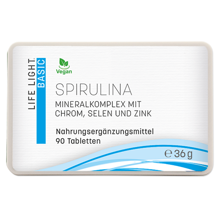 Spirulina Mineralkomplex, hefefrei (90 Tabletten)