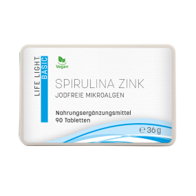 Spirulina Zink, hefefrei (90 Tabletten)