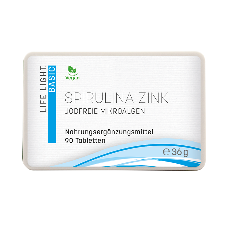 Spirulina Zink, hefefrei (90 Tabletten)