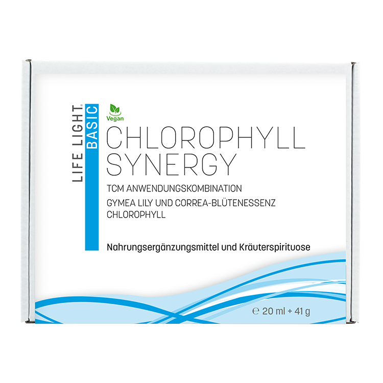 Chlorophyll synergy TCM Anwendungskombination