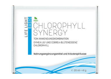 Chlorophyll synergy TCM Anwendungskombination