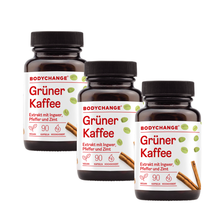 3x BodyChange Grüner Kaffee Bild