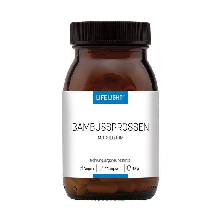 Bambussprossen - 210 mg Silizium (120 Kapseln)