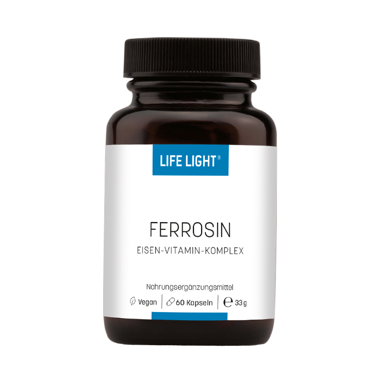 Ferrosin, Eisen-Vitaminkomplex (60 Kapseln)